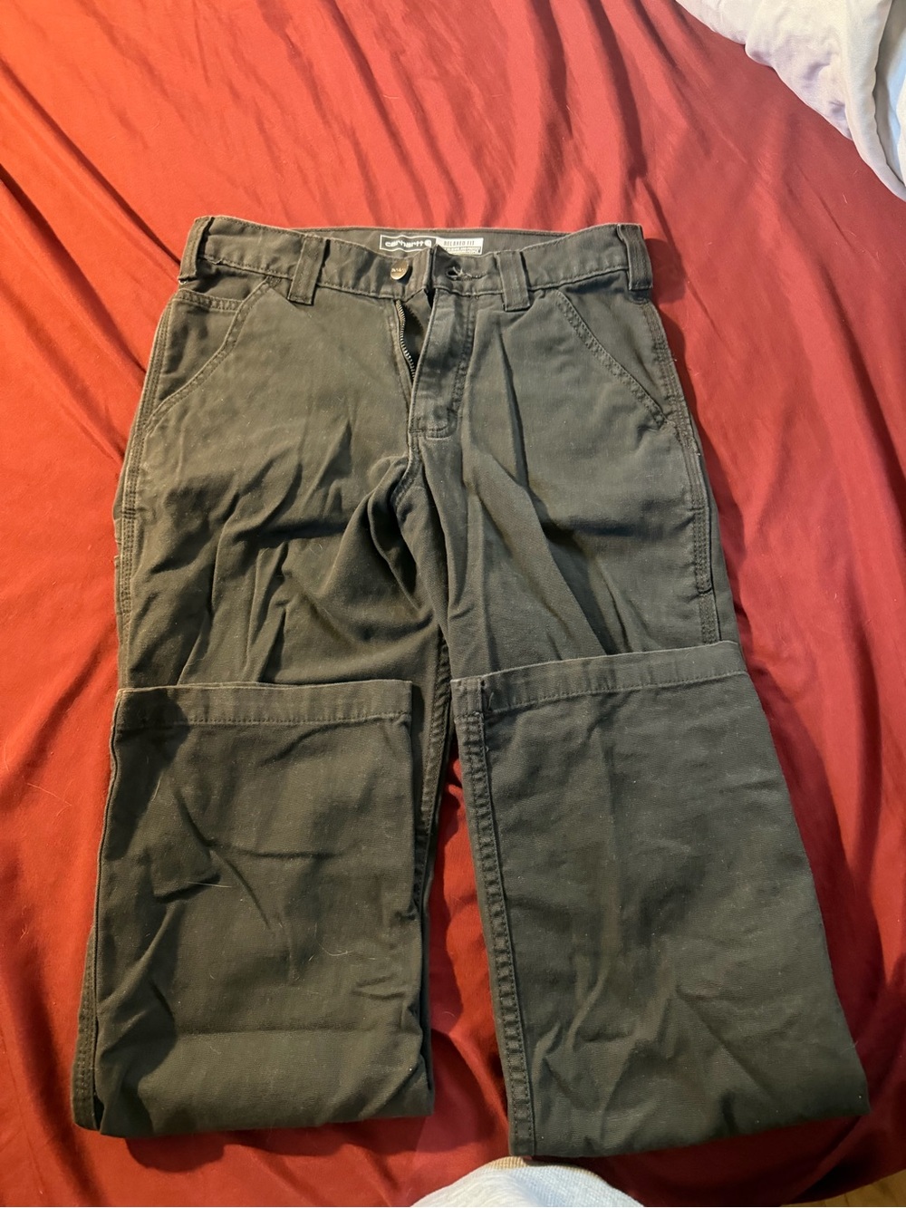 Carhartt Men's Olive Green Cargo Pants